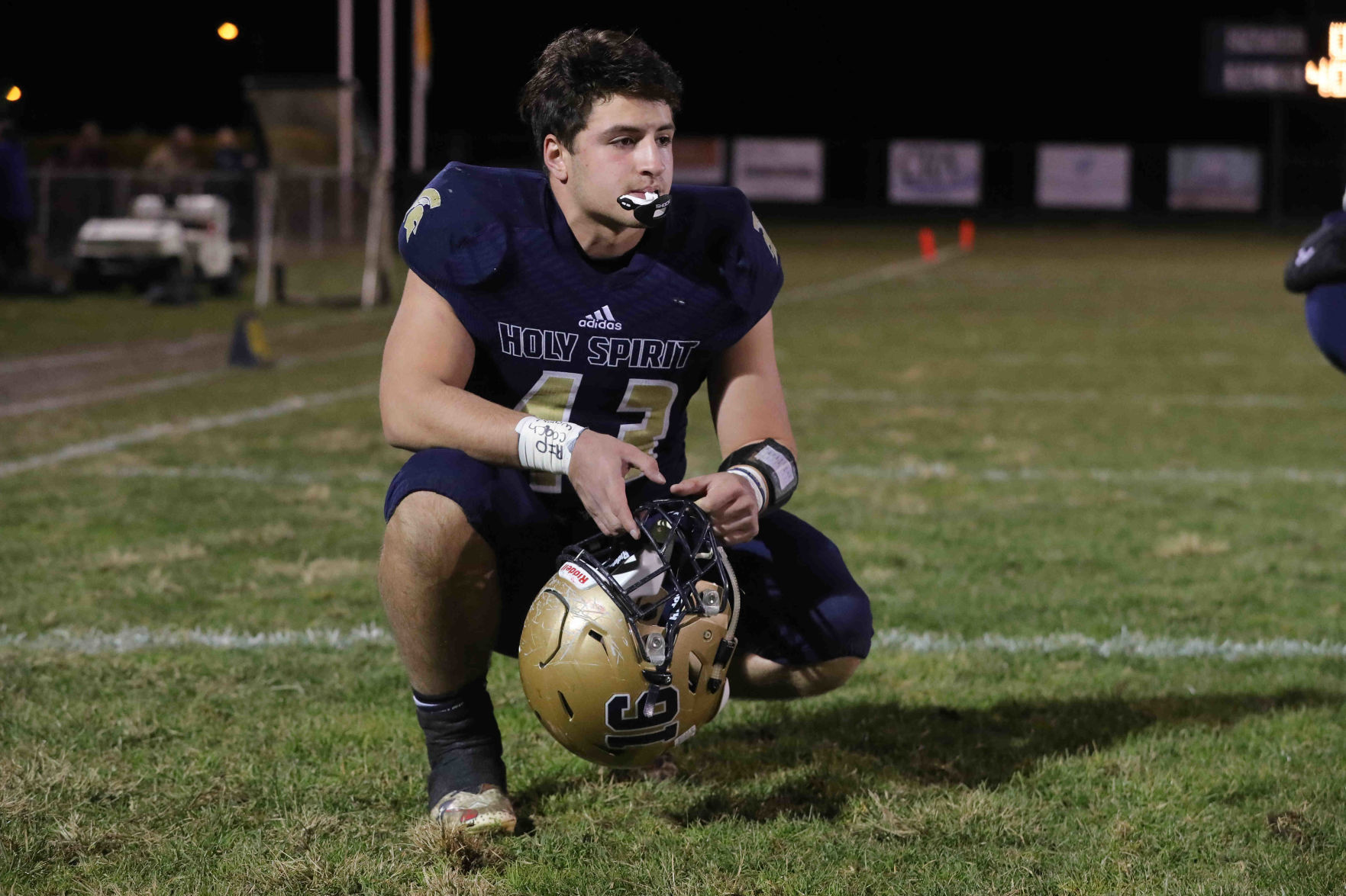 Wearing #16 for Walsh
